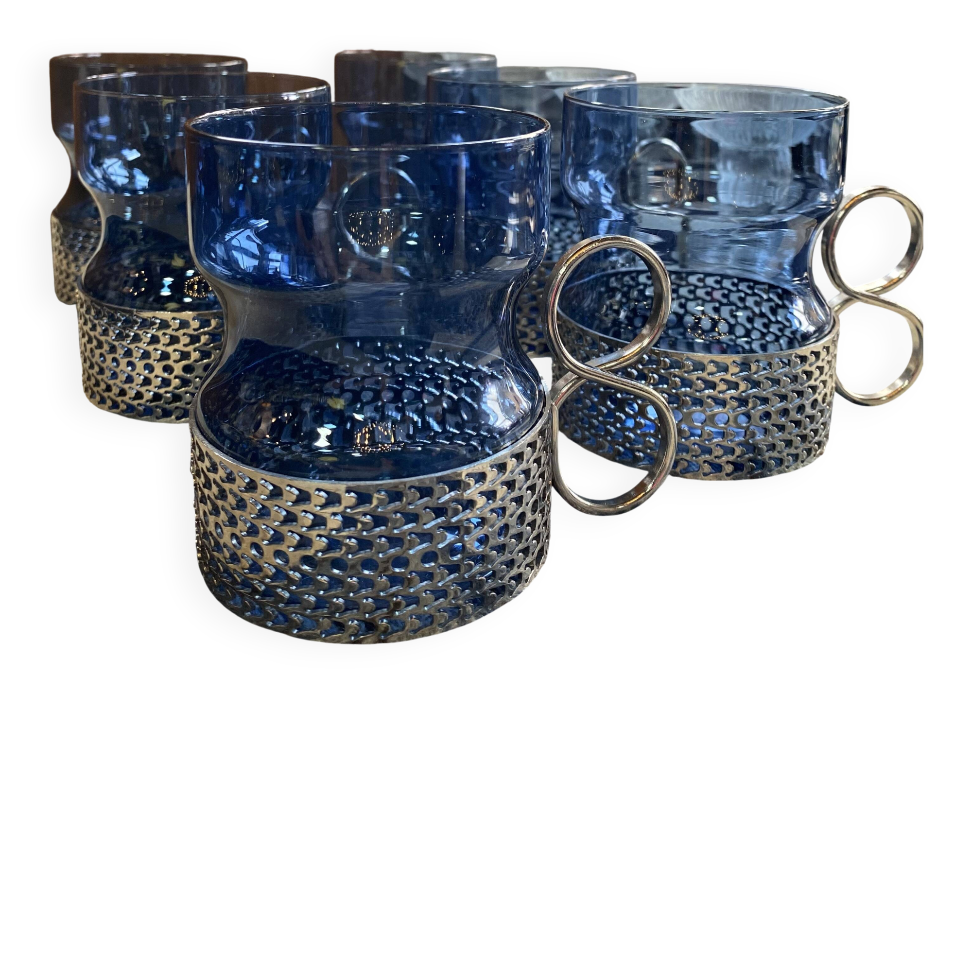 6 mid-century glasses by Timo Sarpaneva - iconic Scandinavian design