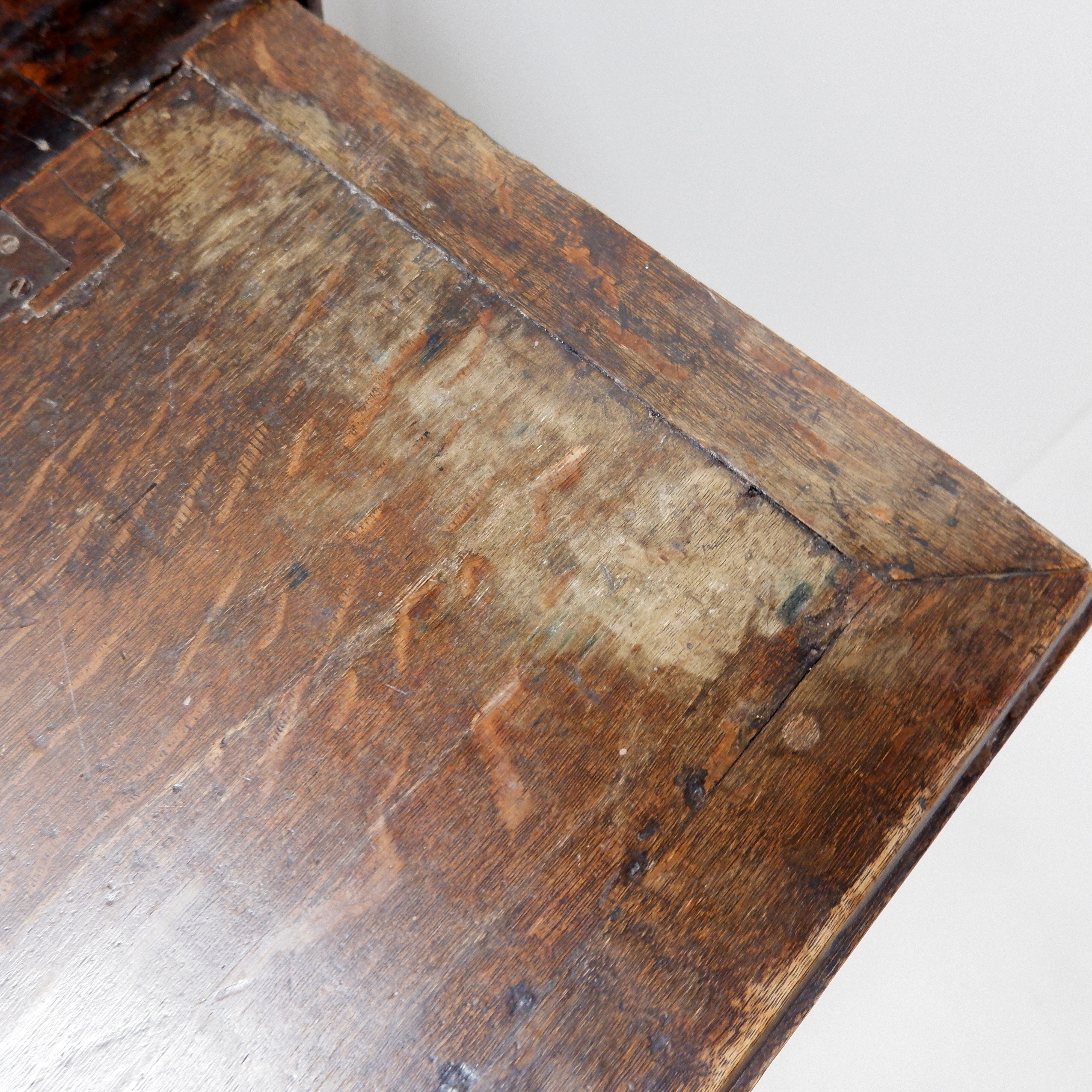 Antique English secretary desk, 18th century