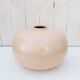 Large cracked ceramic ball vase Saint-Clément