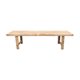 Table d’office en orme années 60