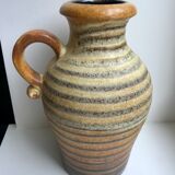 large ceramic vase West Germany Scheurich Keramik Space Age 1970s