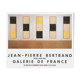 Jean-Pierre Bertrand, Galerie de France 1986