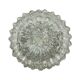 Crystal Ceiling Lamp, Wall Lamp RZB 32310 Floral Motif / Ice Glass, Germany