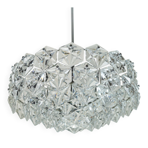 lustre Kinkeldey en verre - chrome