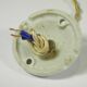 Suspension and rosette in opaline and porcelain