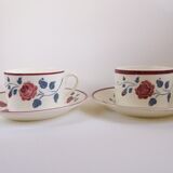 Pair of breakfast cups