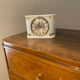 Reveille Jaz Art Deco style, vintage 1960 mechanical clock model Rabic.