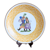 Plat de service en porcelaine de Wałbrzych - Danse