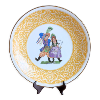 Wałbrzych porcelain serving dish - Dance