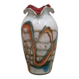 Blown glass vase