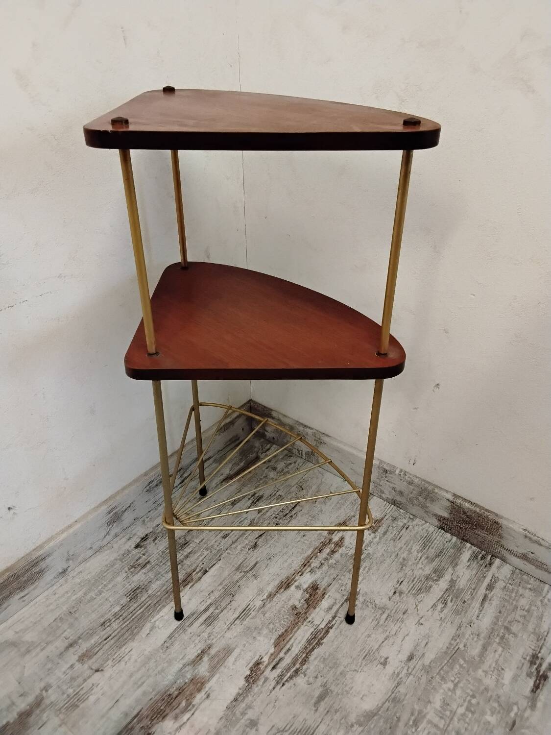 Corner sideboard, vintage side table