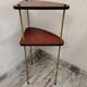 Sellette d’angle, table d’appoint vintage