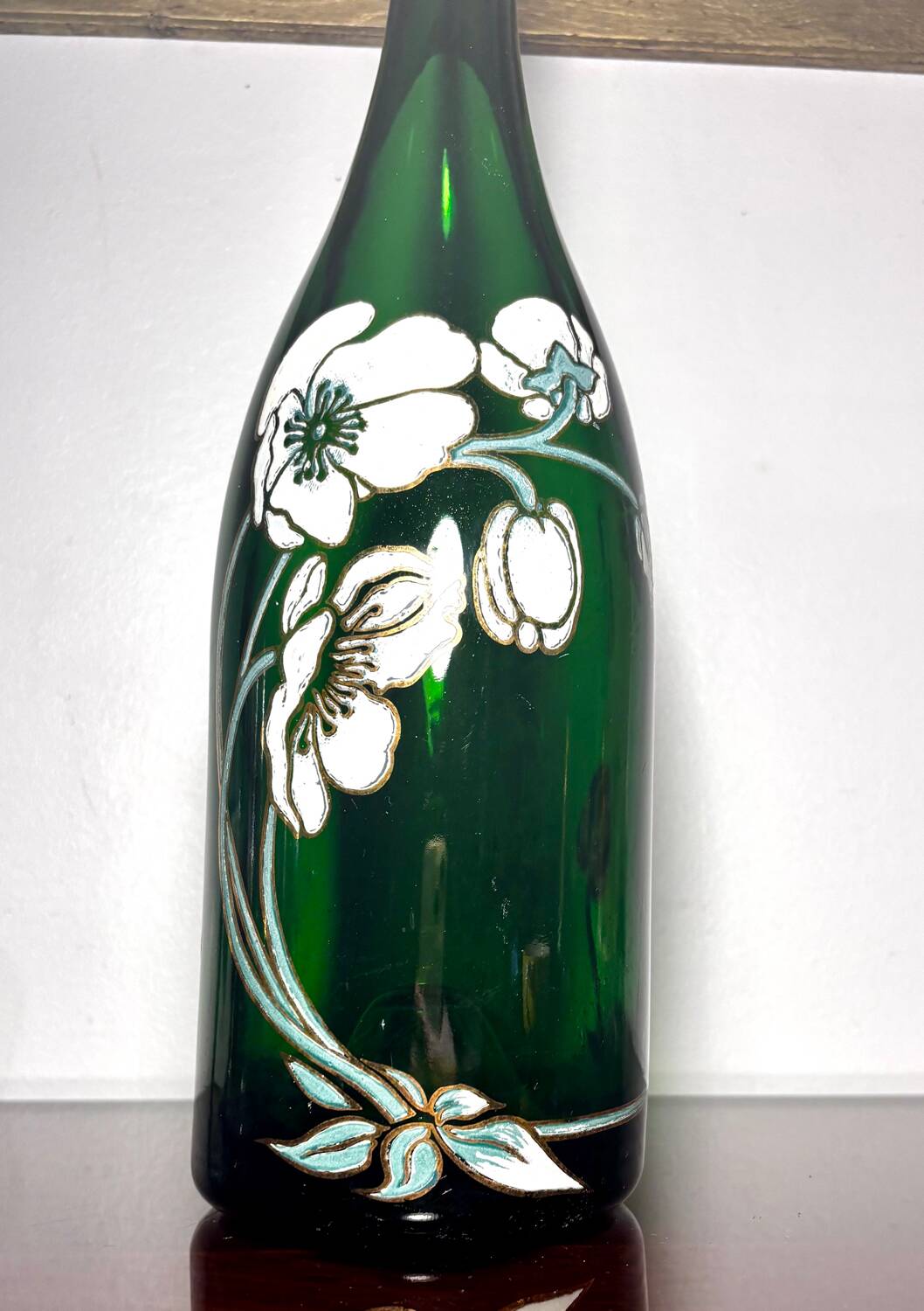 Collectible bottle of Émile Gallé champagne