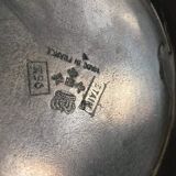 Stamped pewter pitcher