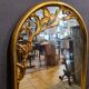 Golden vintage mirror