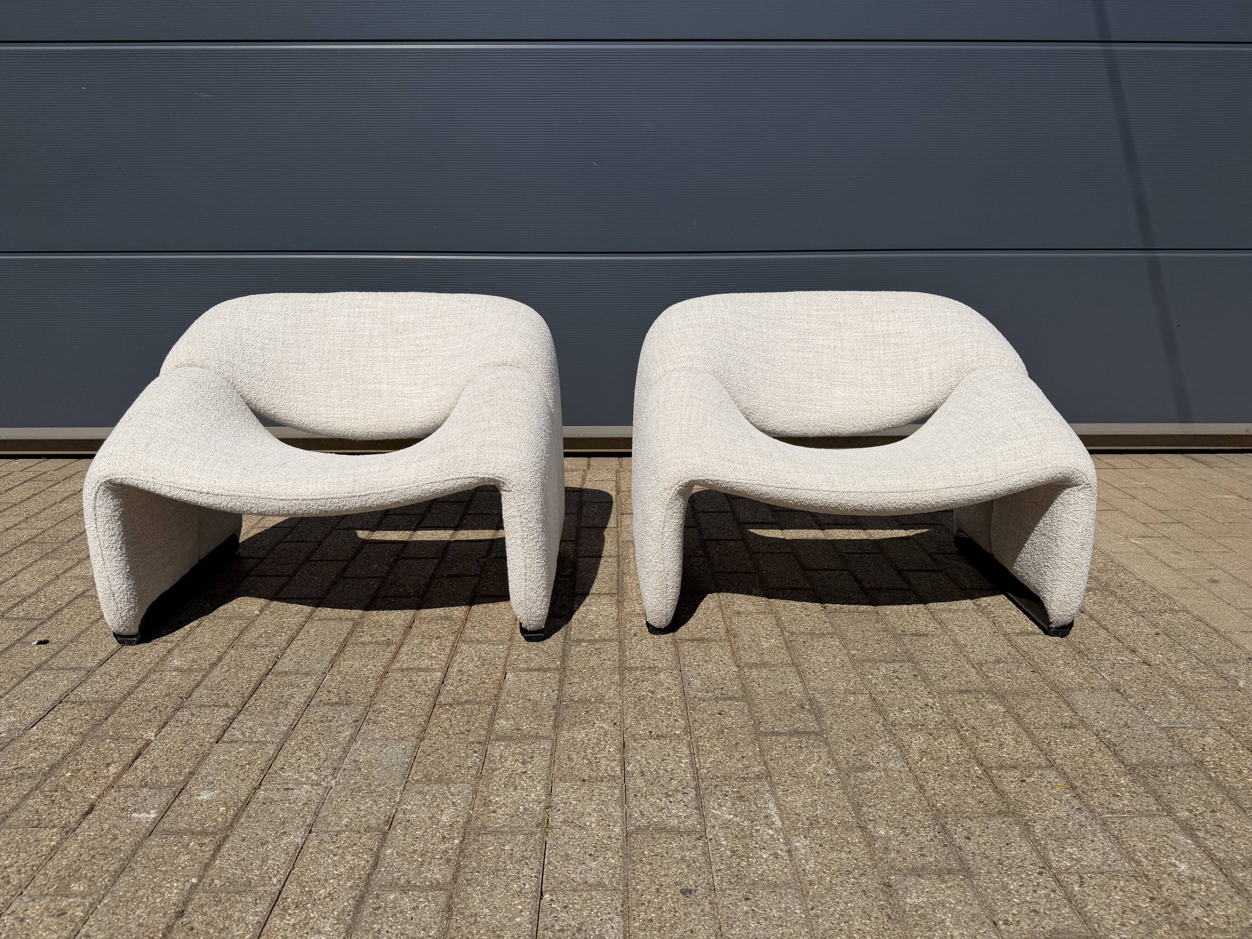 Artifort F598 Groovy armchairs in excellent condition!! Pierre Paulin