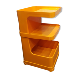 Bedside box 70s orange