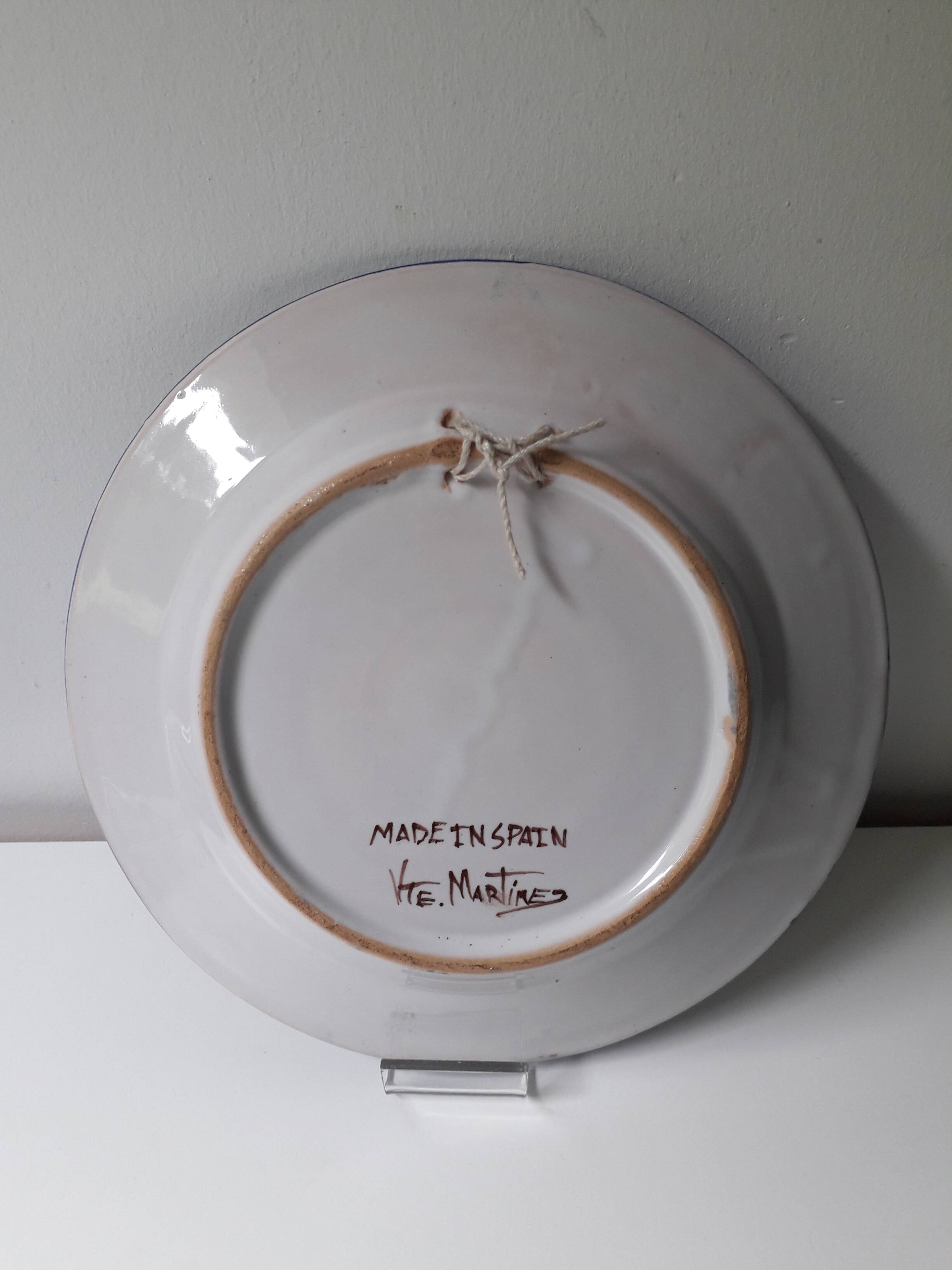 Vte martinez ceramic soup plate (21.5cm) a4