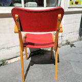 Scandinavian bridge armchair, 1950