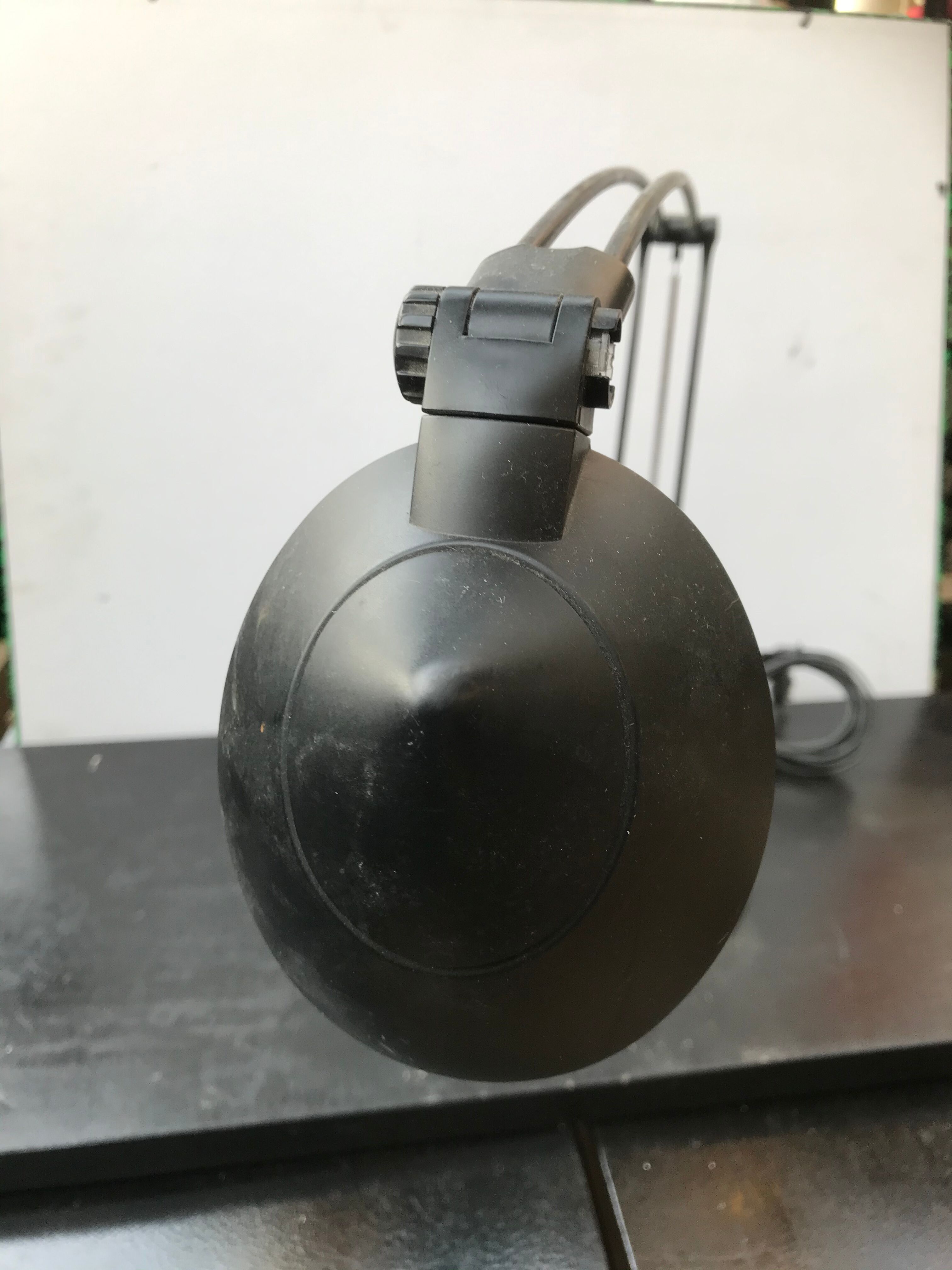 OFFICE lamp MANADE Model IXEL 2 Design Philippe STEPHANT Black Vintage