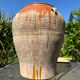 Ancient terracotta pottery jar from the 20th century