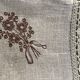 Embroidered and crocheted napkins Poland
