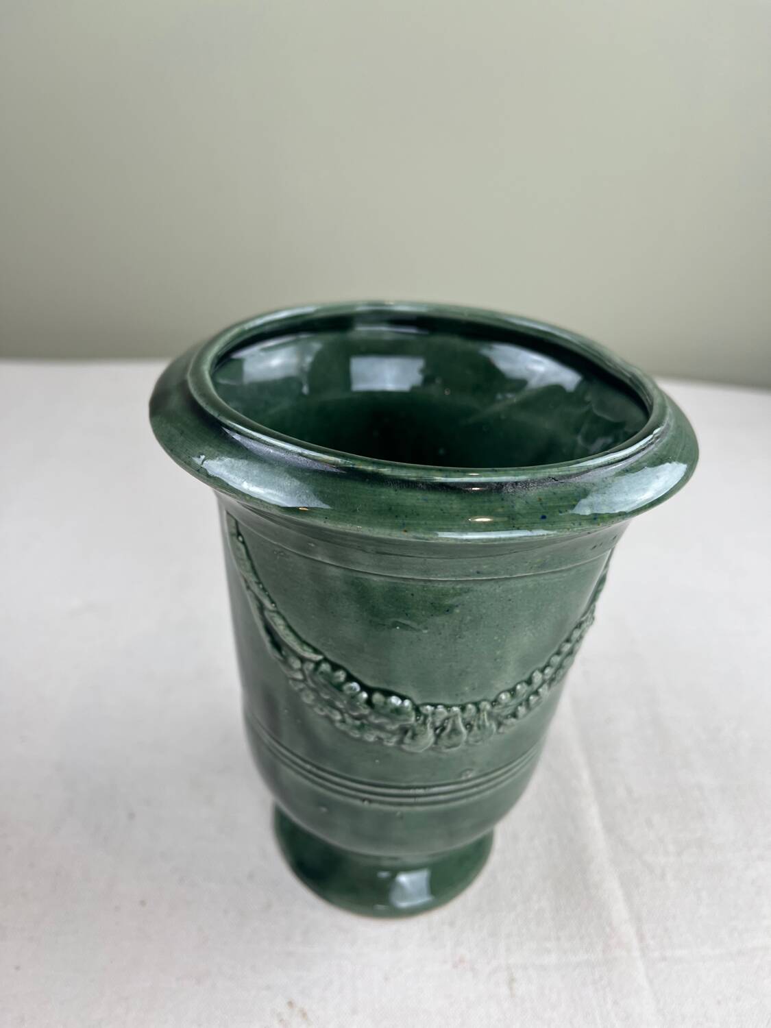 Vase type poterie d’Anduze