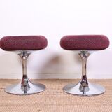 Chrome tabs by Boerje Johansson for Johansson Design 1960s