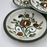 Set of 5 Boch Argenteuil soup plates