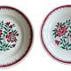 Plat & saladier anciens en faïence de Longwy