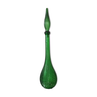 Green empoli bottle diamond tip made in italy
