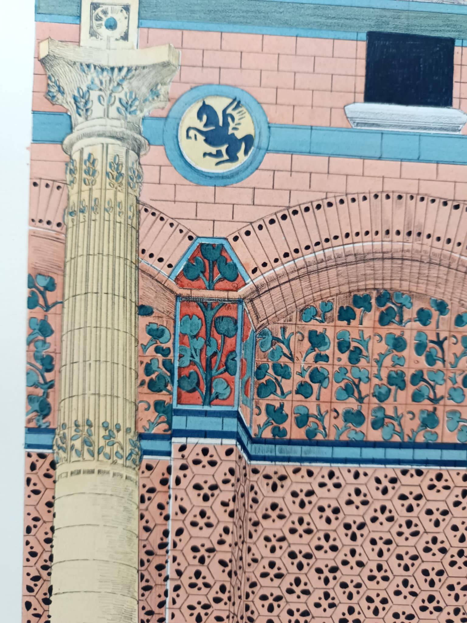 Art Nouveau ceramic illustration by René Binet, 1902