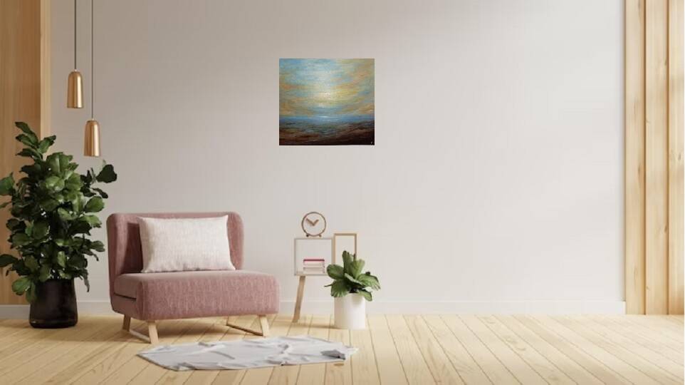 Contemporary art painting