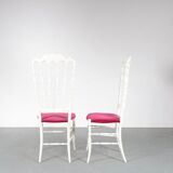 Paire de chaises Chiavari, fabriquéeenne en Italie 1960