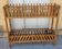 Wooden planter on stand