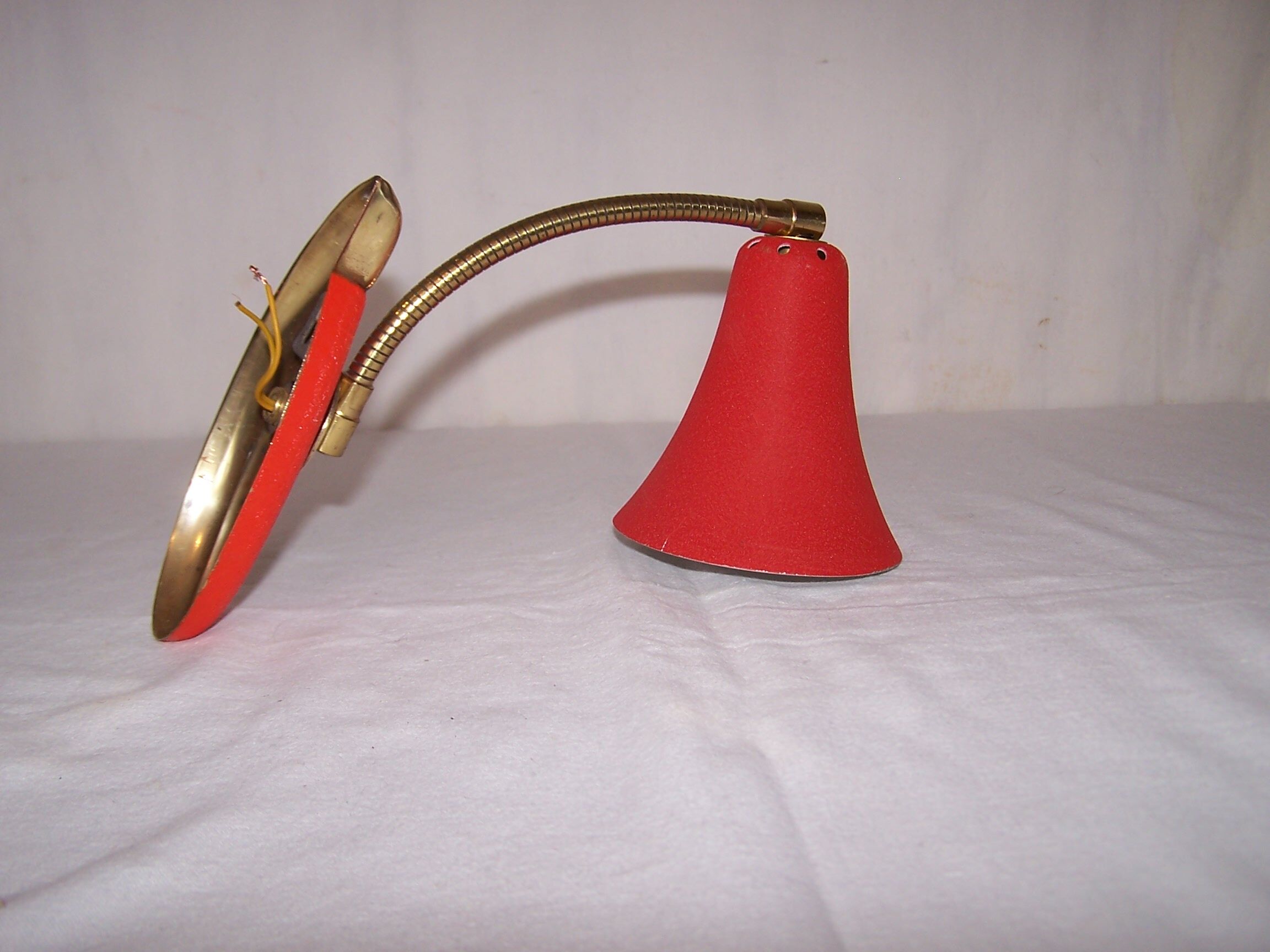 metal wall light 50s