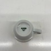 Set of 6 Alessi moka cups – KU – Toyo Ito – White porcelain – From