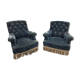 Paire de chauffeuses Napoleon III