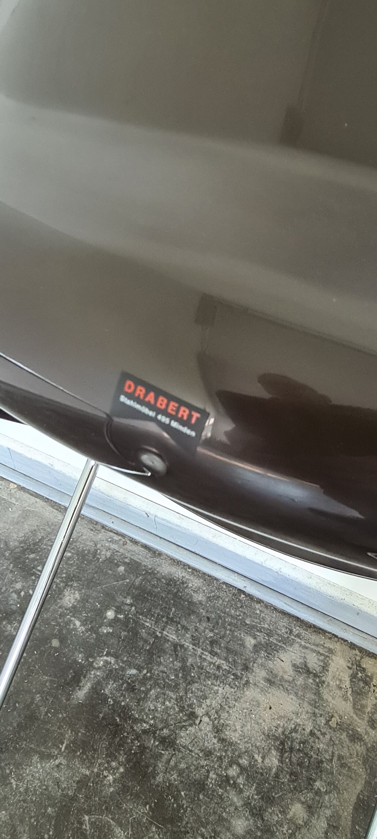 Vintage stacking chair by Gerd Lange for Drabert West Germany model SM 400K