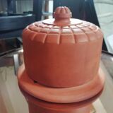Terracotta butter dish