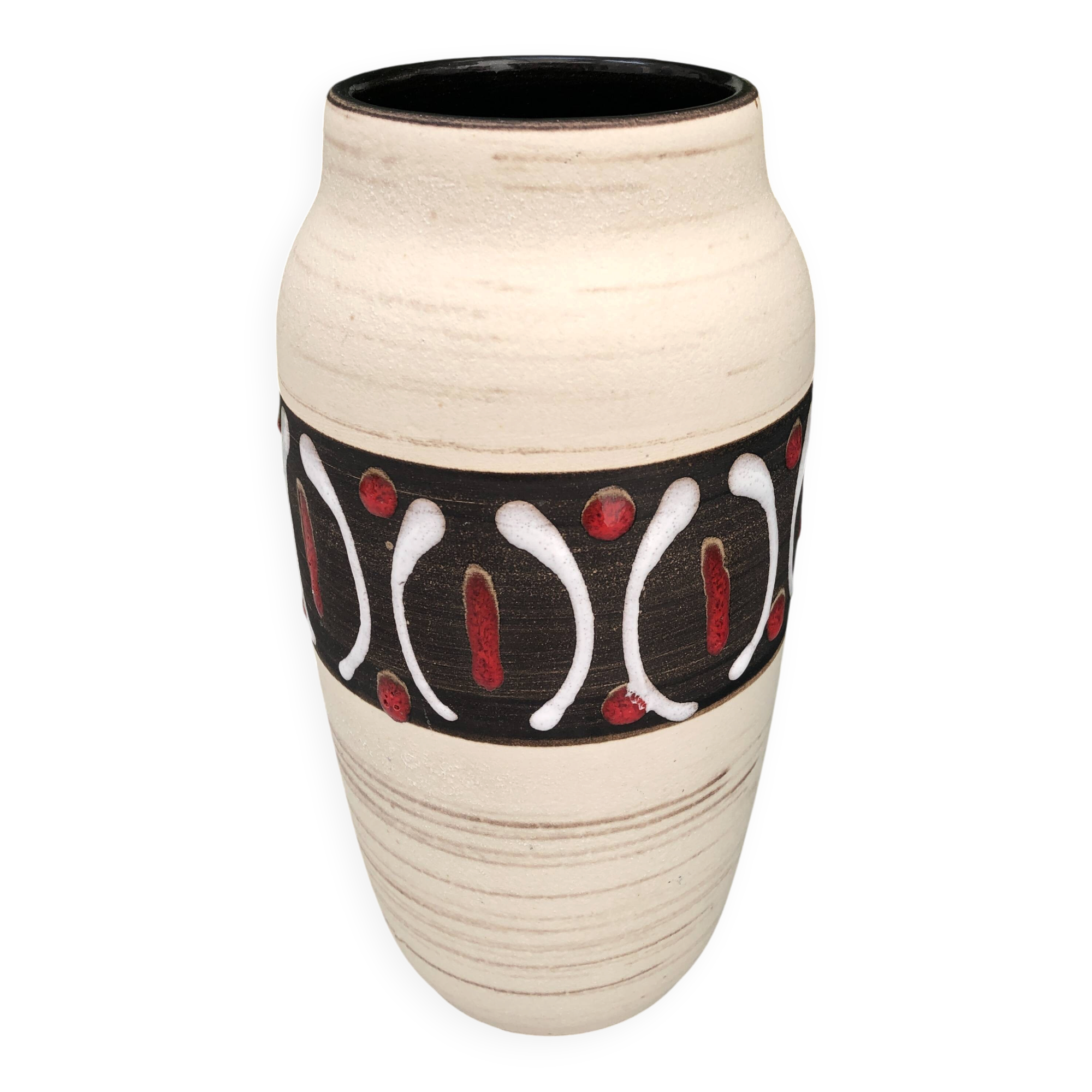 Vintage Vase Scheurich 242-22 – Ceramic West Germany – 60s/70s