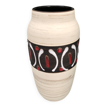 Vintage Vase Scheurich 242-22 – Ceramic West Germany – 60s/70s