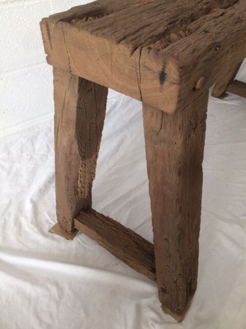 Workbench out of his barn wood
