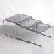 Set de 3 tables gigognes "harrow" par Robert Heritage pour Meurop 1970