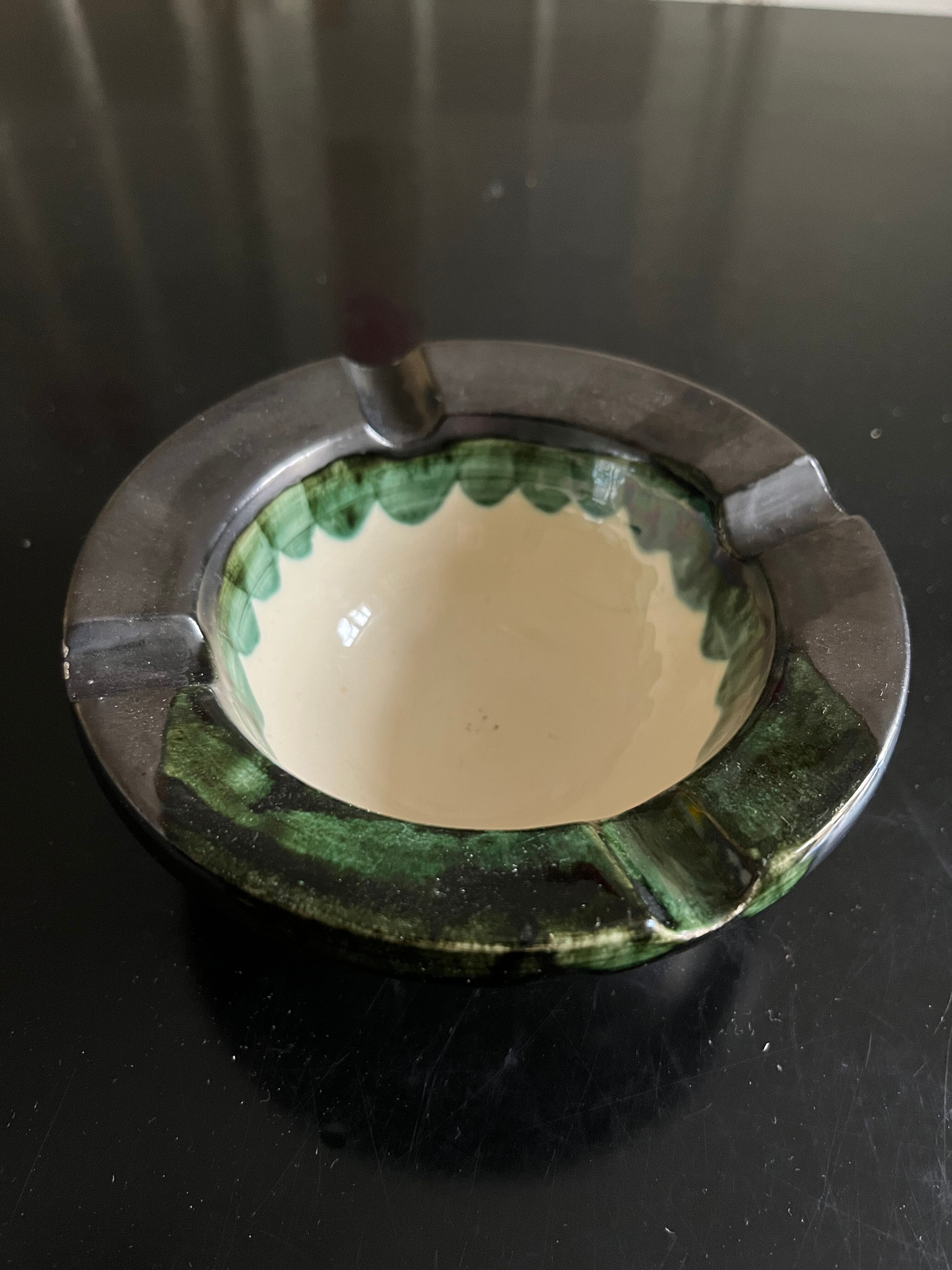 Ceramic ashtray from the 50s
