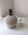 Vintage ceramic lamp base crispe 1940 primavera Bentejac