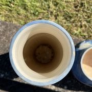 Fireplace set of vases in earthenware Montigny sur Loing