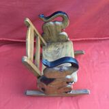 Elephant child rocking chair