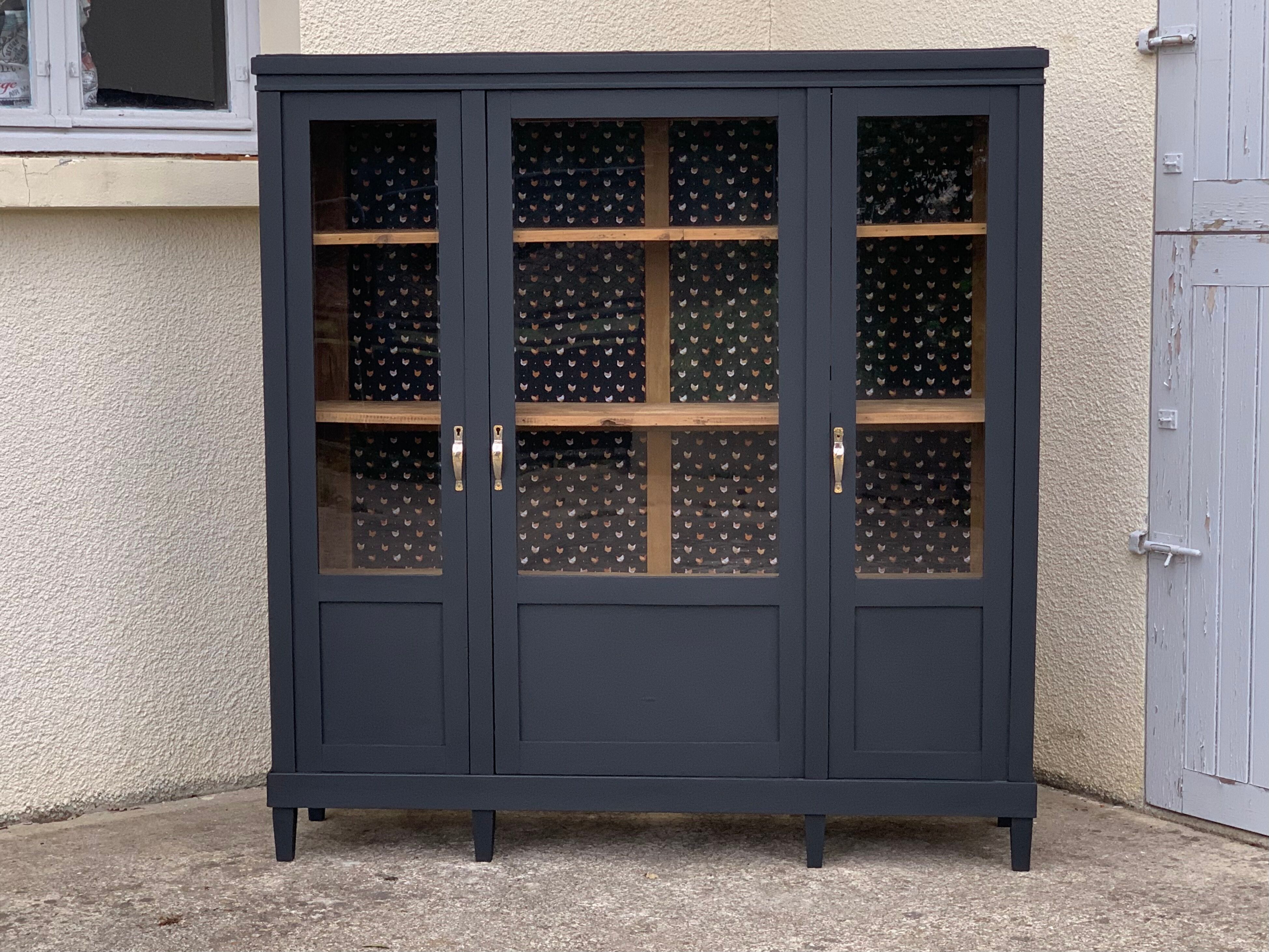 Removable glass cabinet art deco 1930