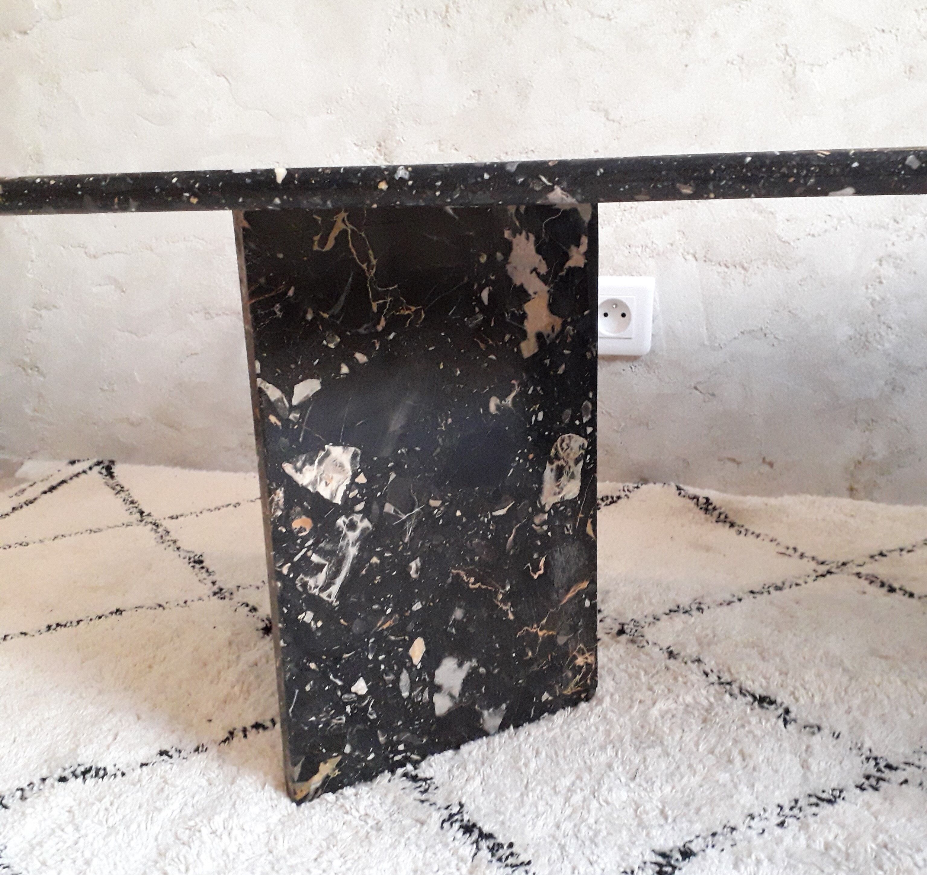 Table basse Marbre des années 70